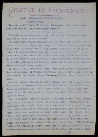 Ouvrir Document numérique originale