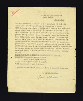 [Lettera della Sezione comunista di Acqualagna sull&#039;uccisione di alcuni civili e l&#039;arre...